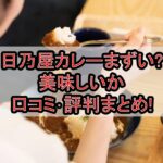 日乃屋カレーまずい?美味しいか口コミ･評判まとめ!